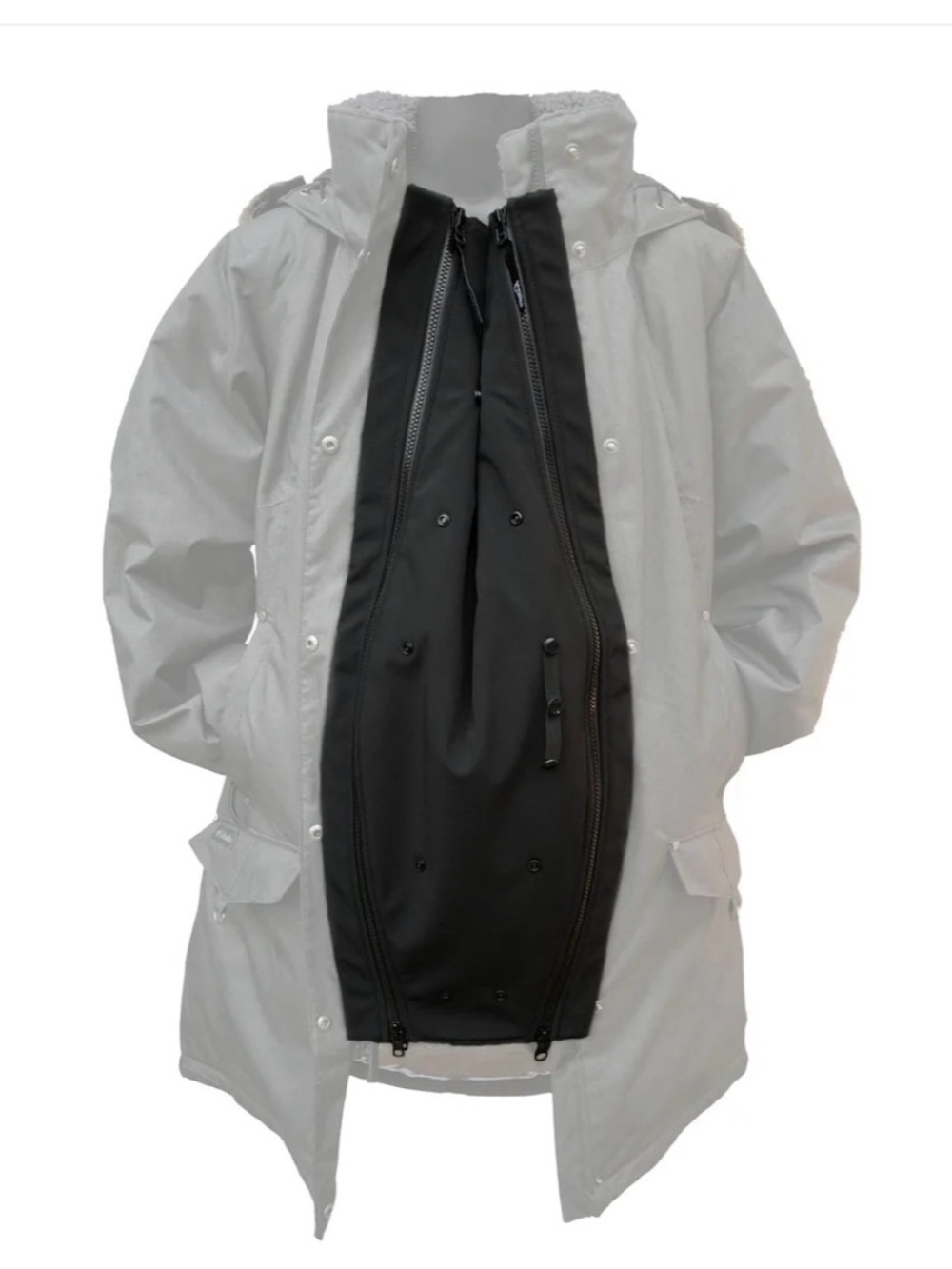 Make My Belly Fit - Universal Jacket Extender - Black